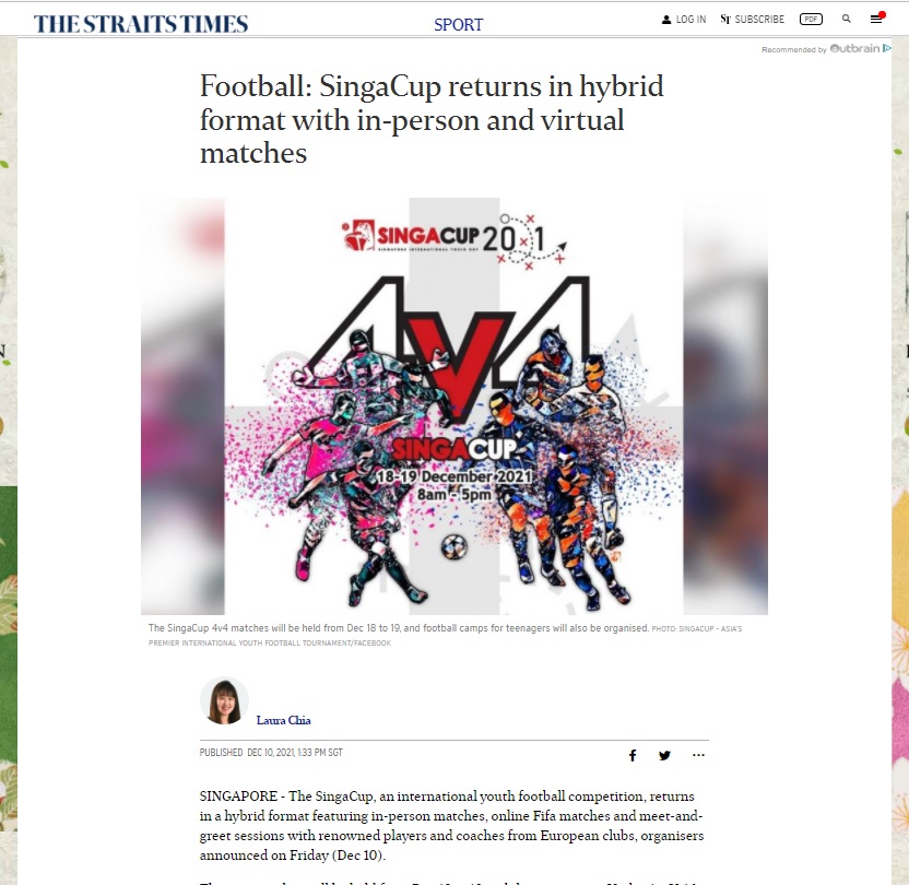 ST Report on SingaCup