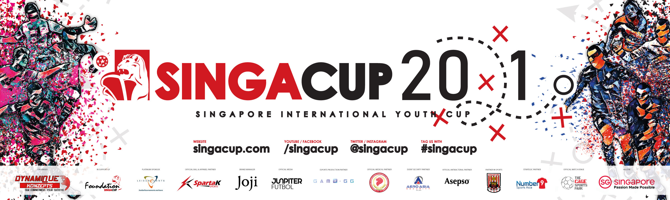 SingaCup2023 Venue Map  SingaCup – Asia's Premier International Youth  Football Tournament