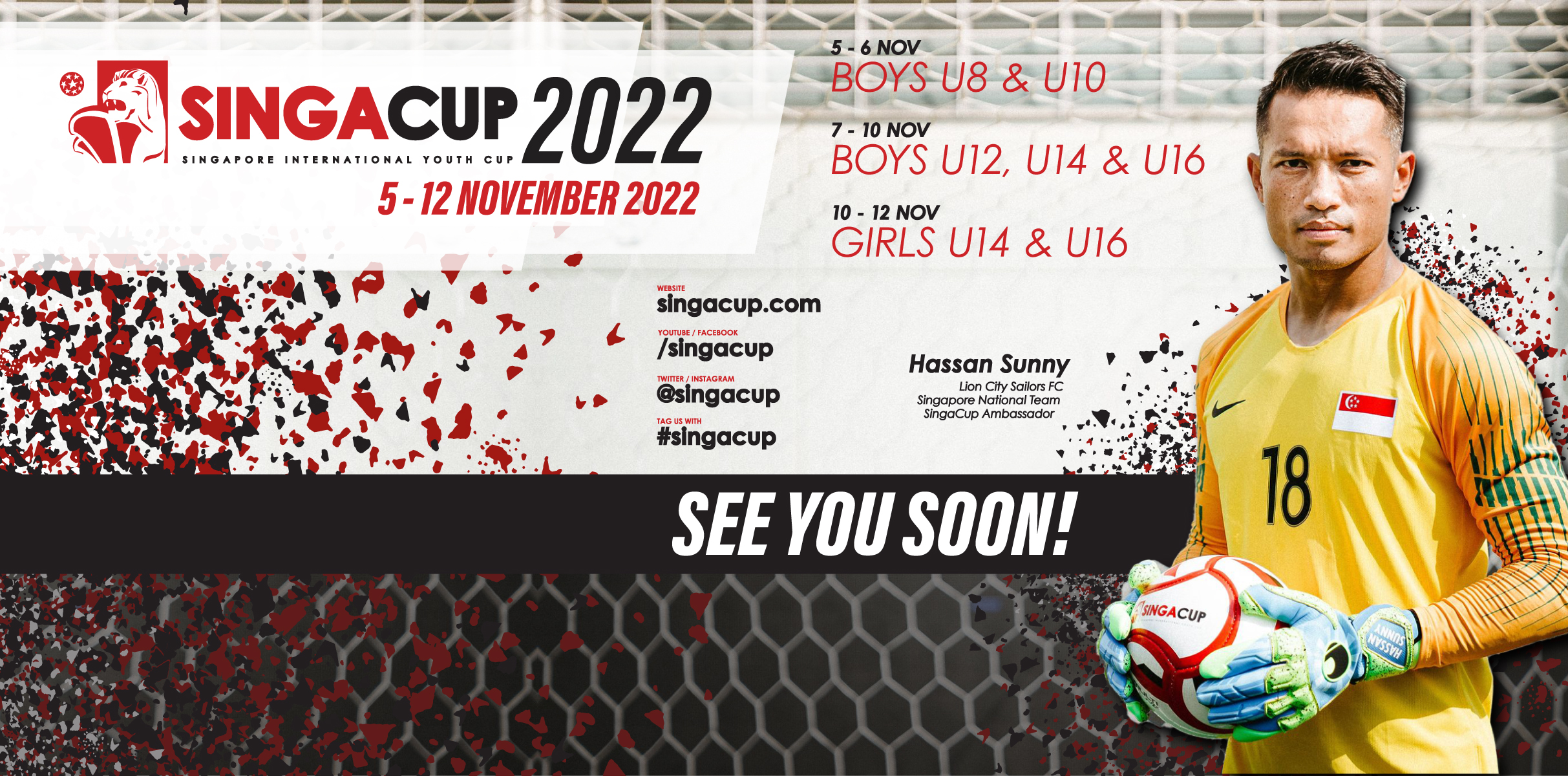 SingaCup – Asia's Premier International Youth Football Tournament