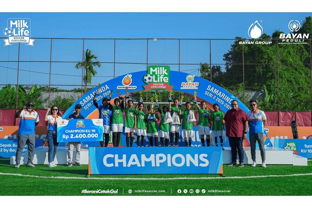 Bayan Peduli and Djarum Foundation MilkLife Soccer Challenge in Samarinda and Banjarmasin