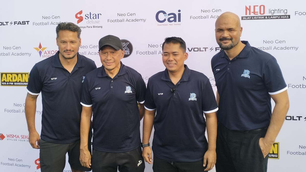 Neo Gen Football Academy launch in Bandung