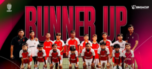Bali United Academy Finish Runners-Up at Singa Cup 2025 in Singapore - Denpasar Update - screenshot of article on Denpasar Update (Pikiran Rakyat)