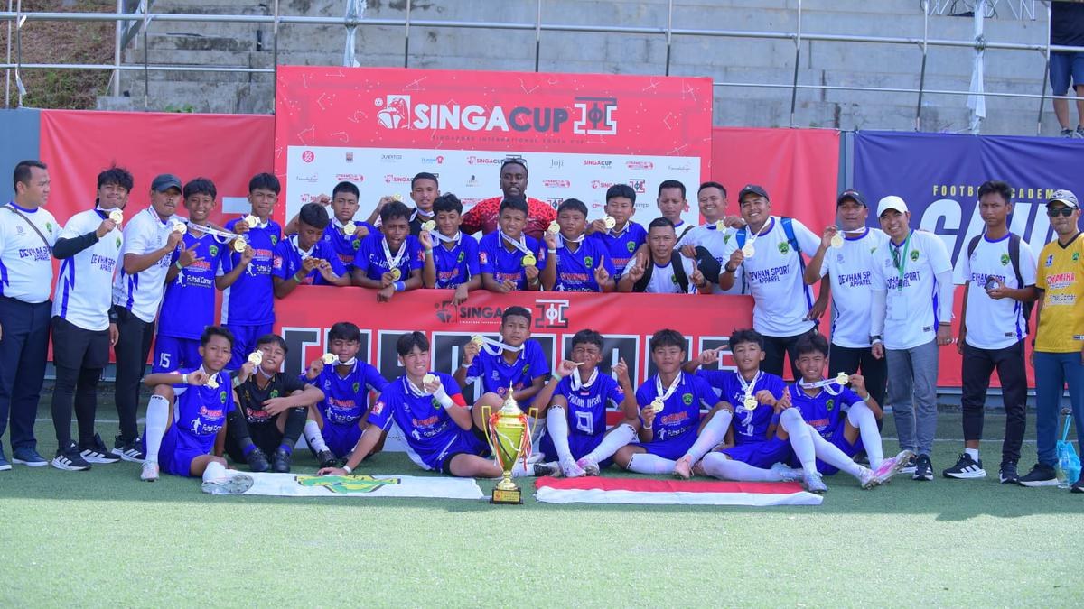 Tajimalela Football Academy U-14 team, Singa Cup 2025 champions