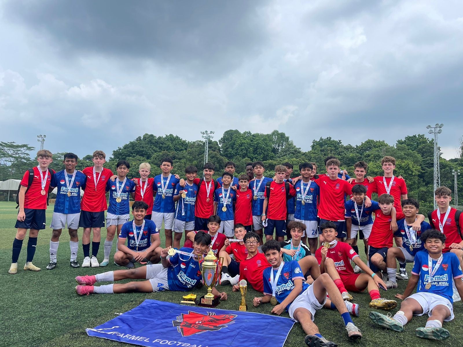 Farmel Isvil Football Academy U-14, Singa Cup 2023 champions