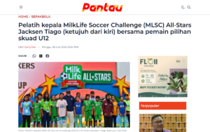 MLSC Coaches Name U12 and U14 Squads Heading to SingaCup 2026 - Pantau - screenshot of article on Pantau