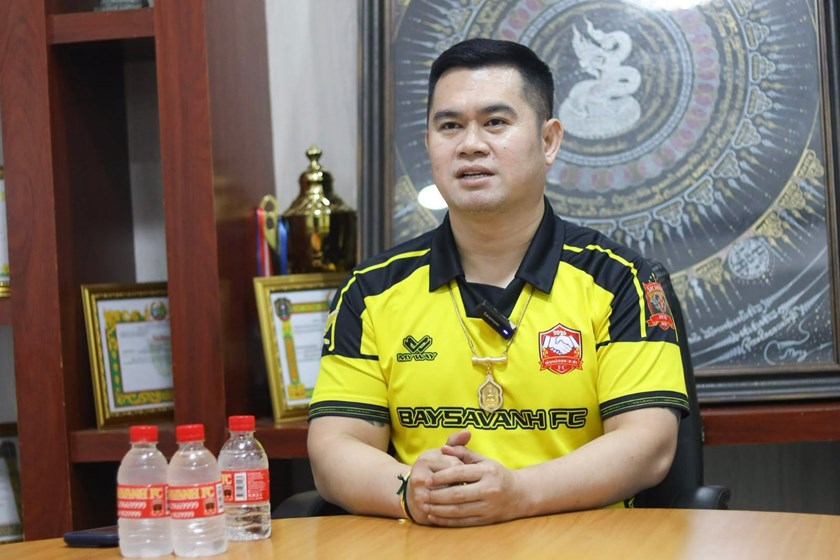 Baysavanh FC president Bounmy Liemxayachak